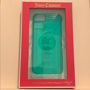 Mini pyramid jelly Juicy Couture case💚